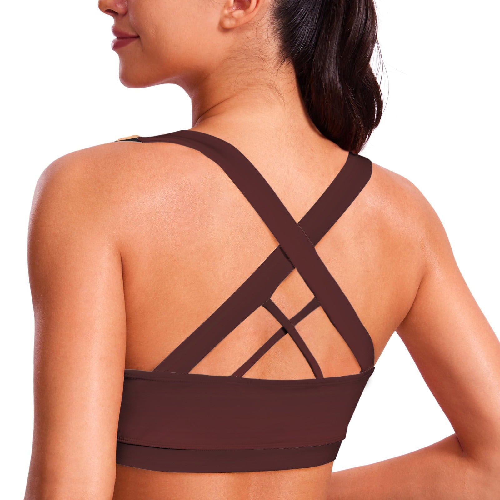 Crisscross Back Sports Bra