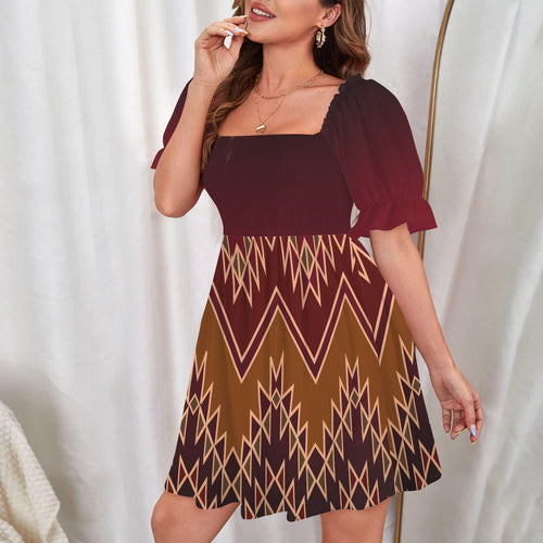 Maroon Dress
