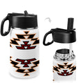 Tribal Water Bottle With Straw Lid