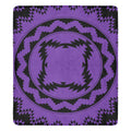 Purple Circle Blanket