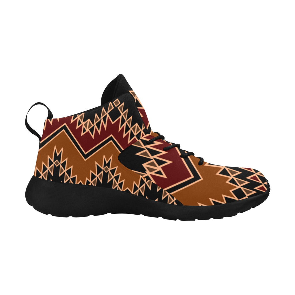 Black Tribal Design Shoes