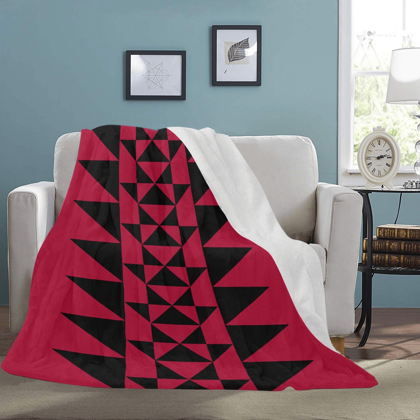 Red Tribal Blanket