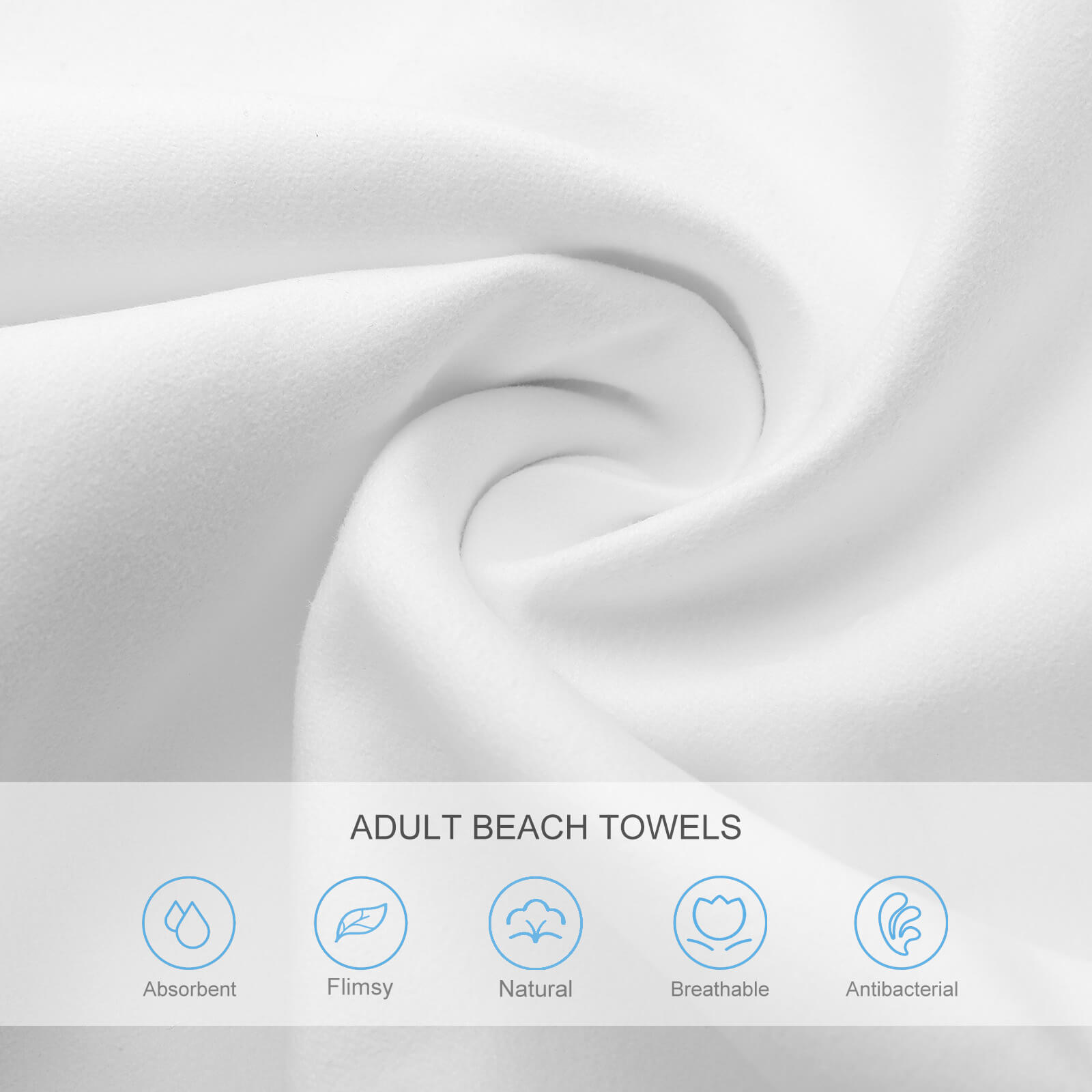 Custom Large Beach Towel Quick Dry Travel Swimming Towel