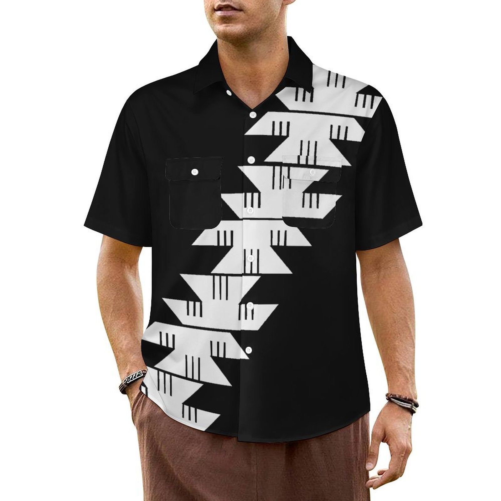 Black Elk Horn Men's Shirt