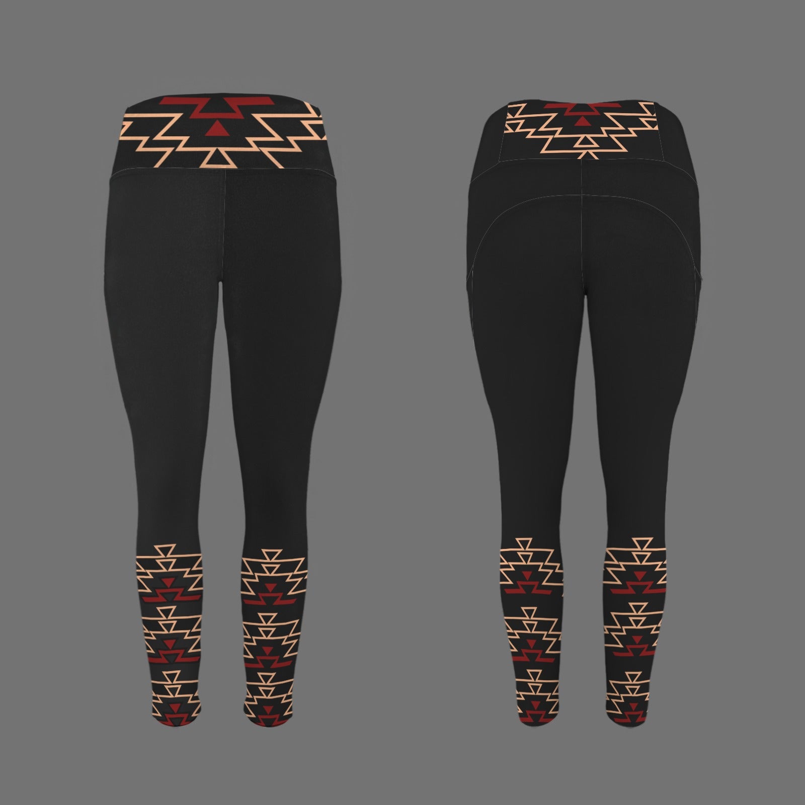 Black Native Leggins