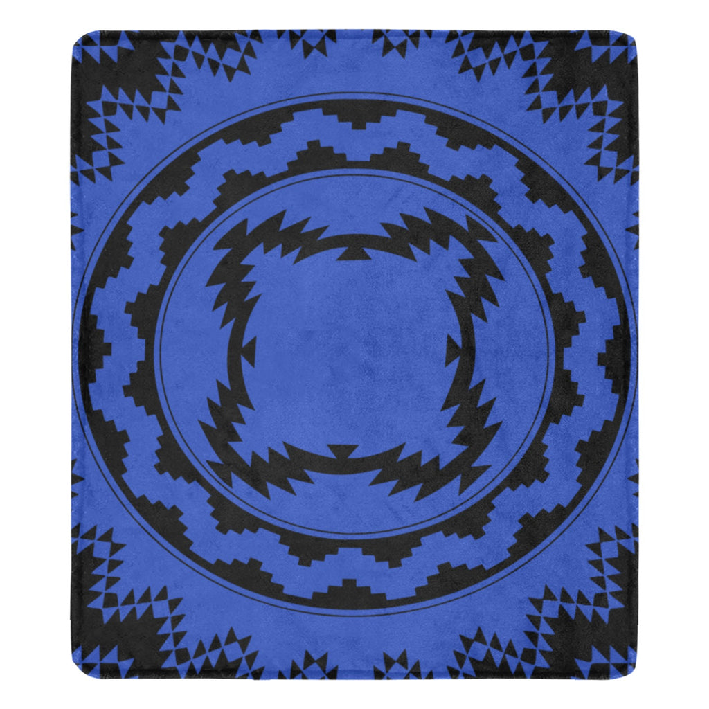 Blue Circle Blanket