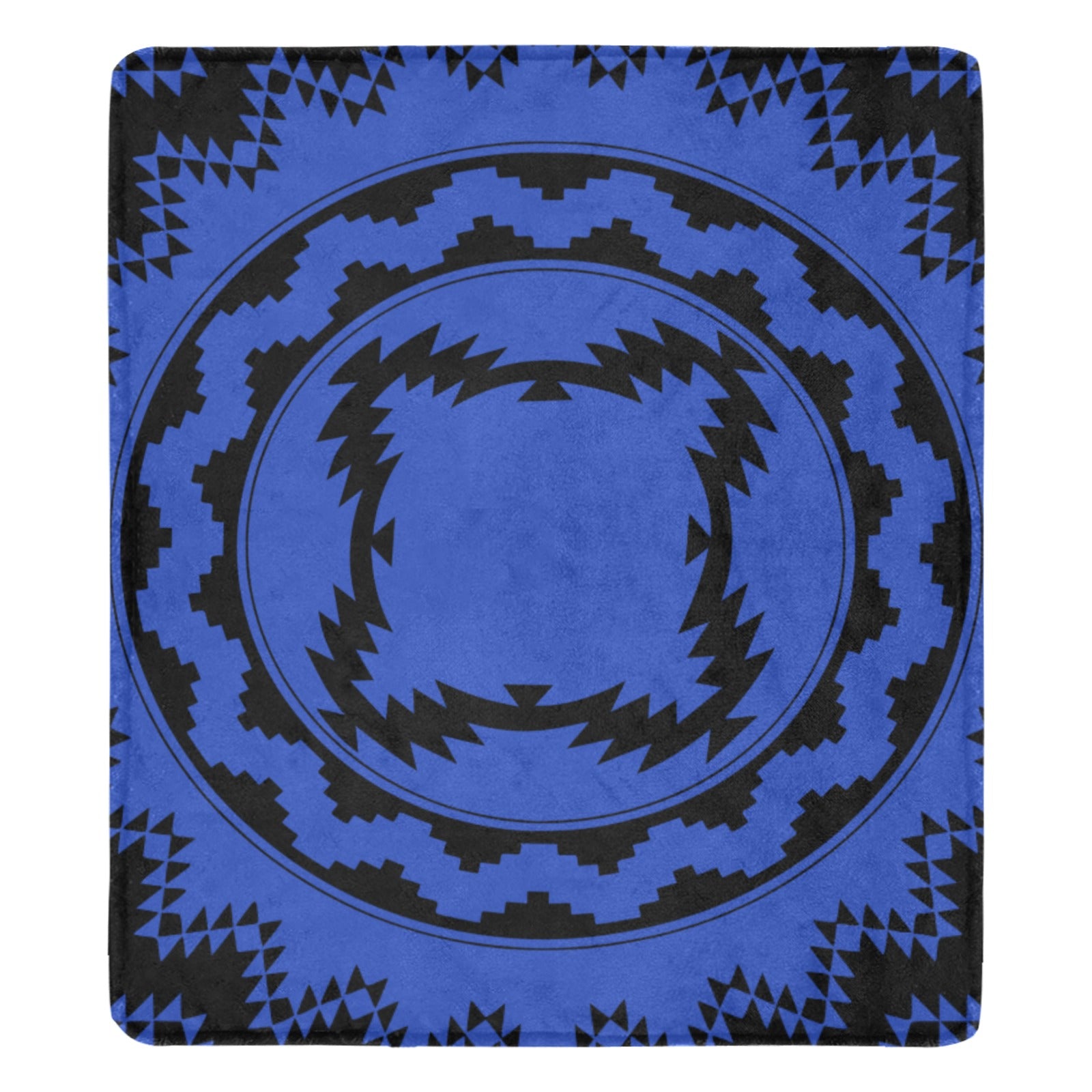 Blue Circle Blanket