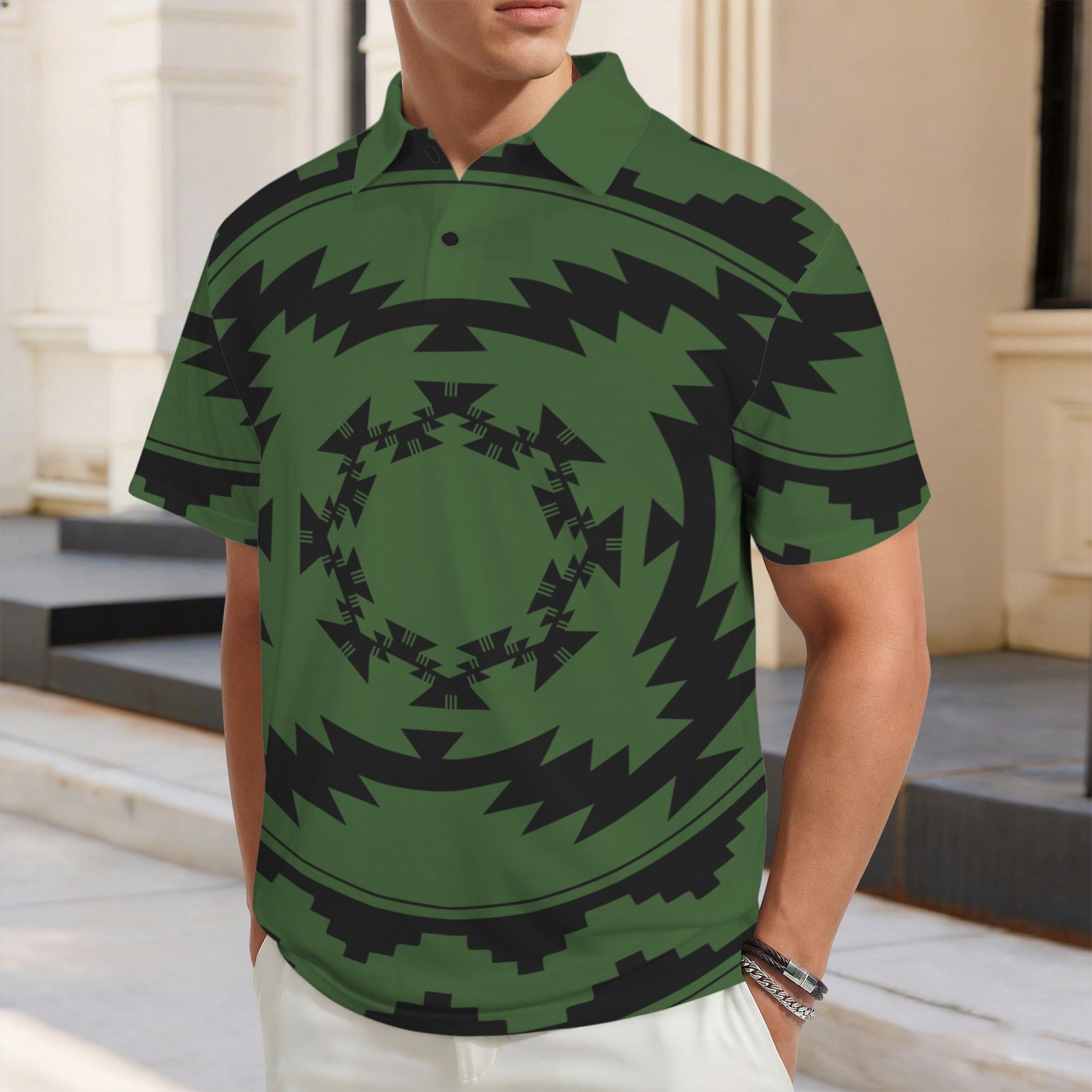 Green Men's Shirt