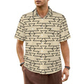 Cream Friendship Design Mens Shirt