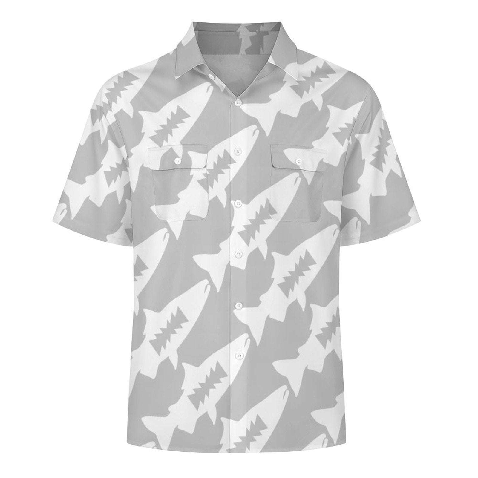 Gray Salmon Shirt