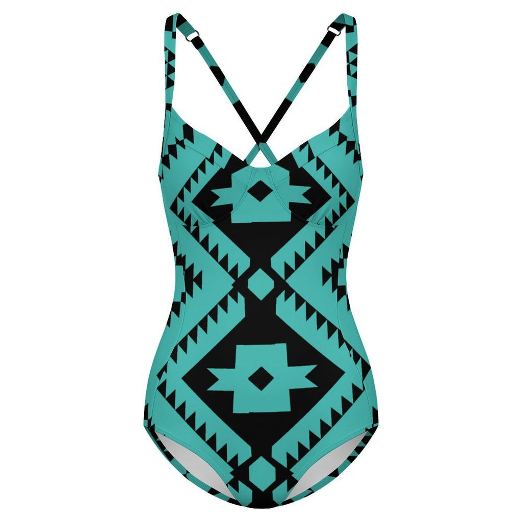 Push Up Tribal Swimsuit