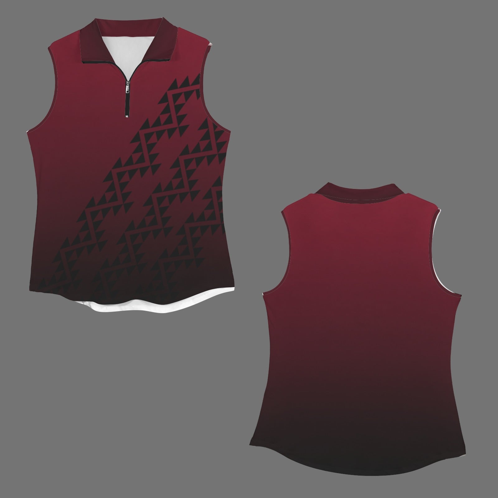 Maroon Ombre