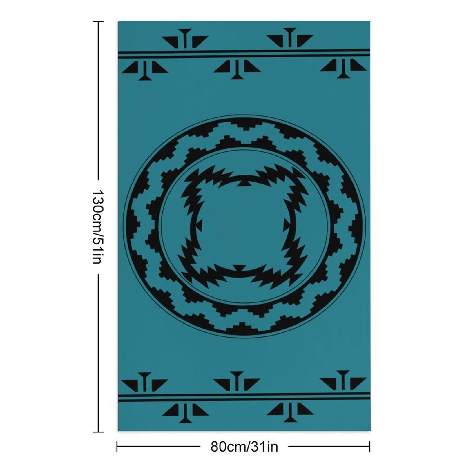 Teal Beach Towel