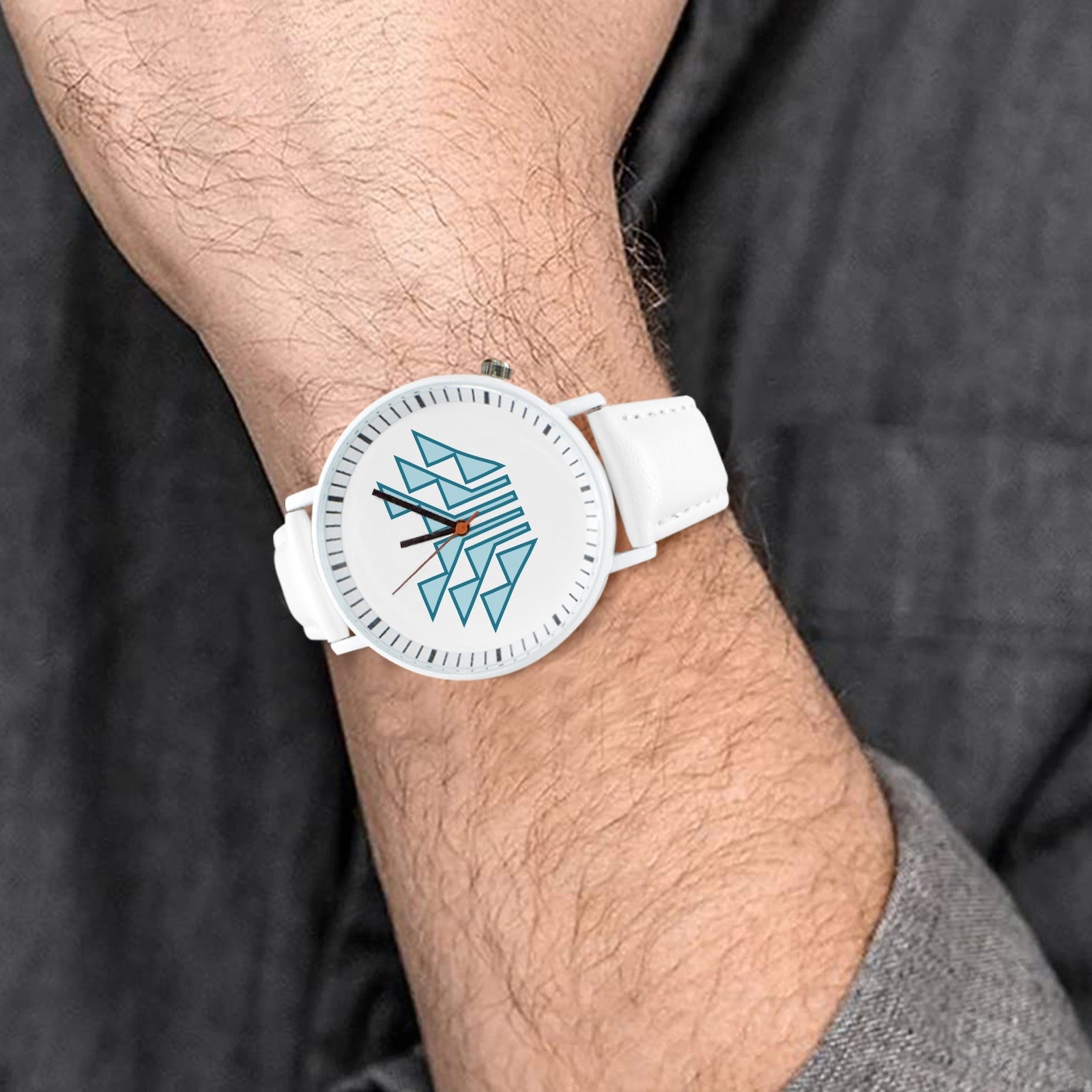 Leather Strap Watch