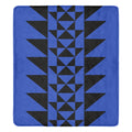 Blue Tribal Blanket