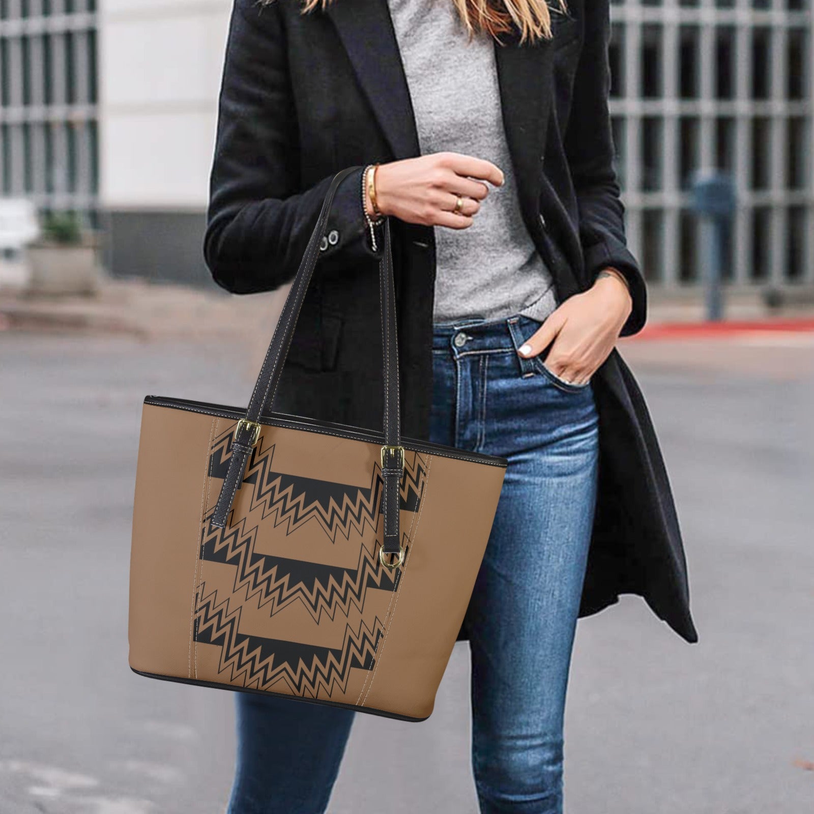 Brown Tote Bag