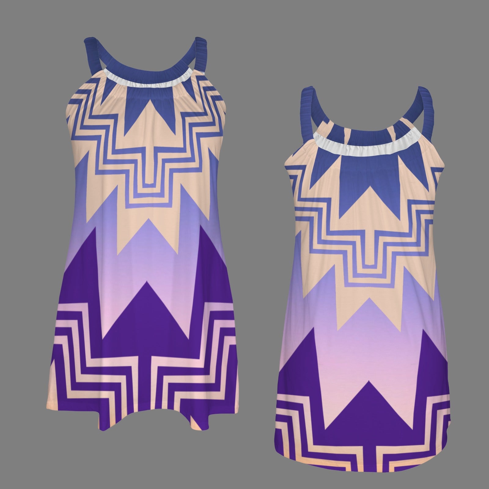 Purple Tribal Dress