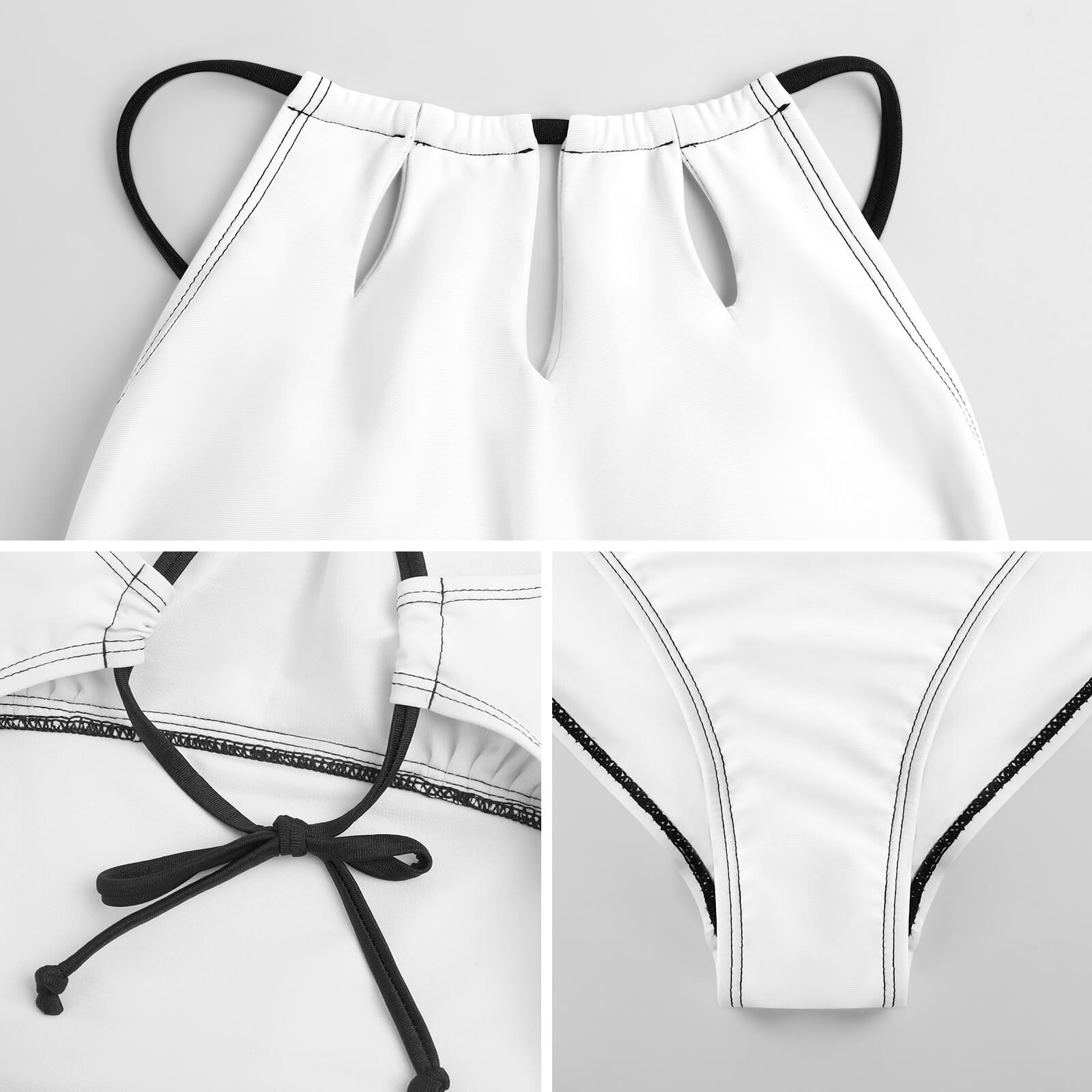 Tribal Keyhole Cutout One Piece
