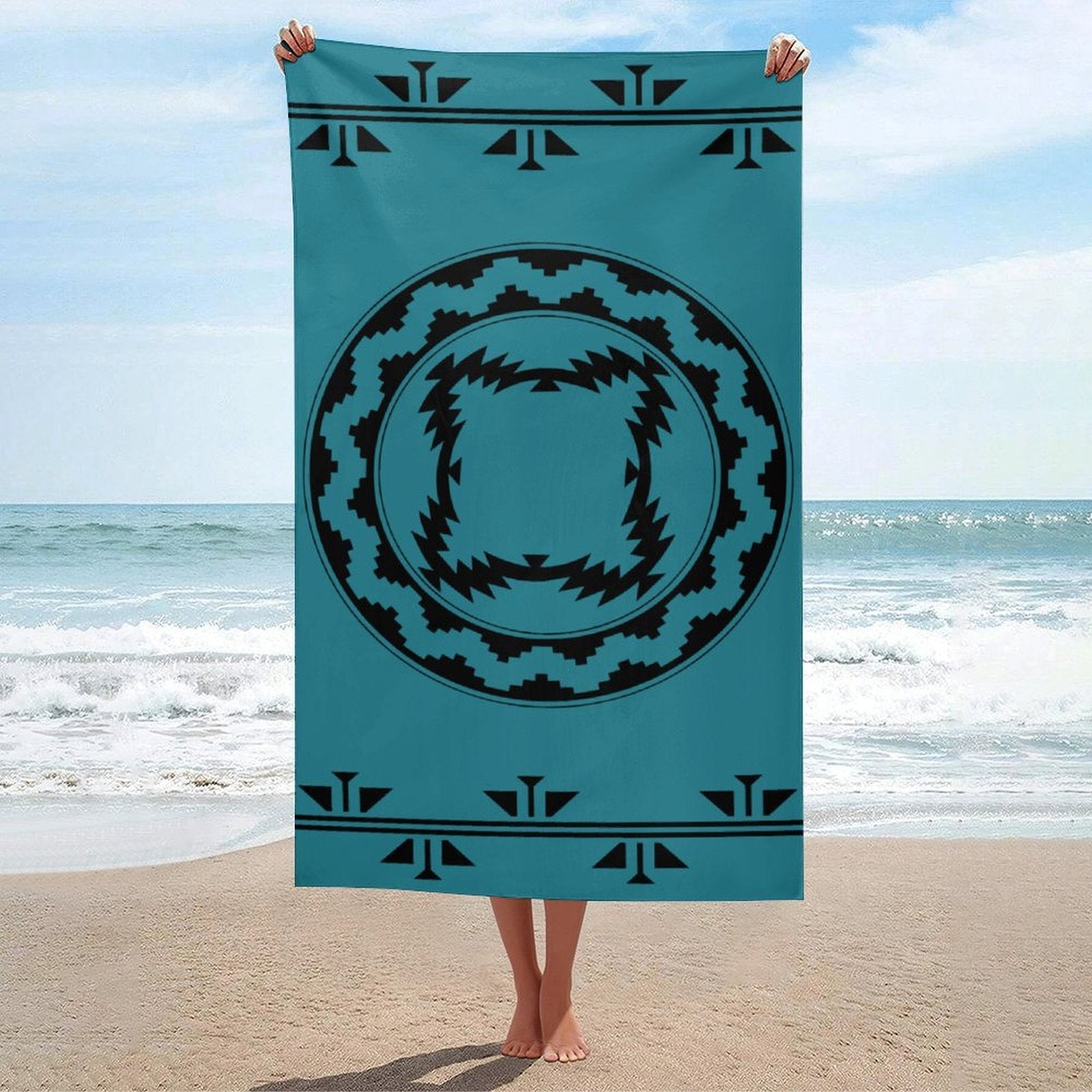 Teal Beach Towel