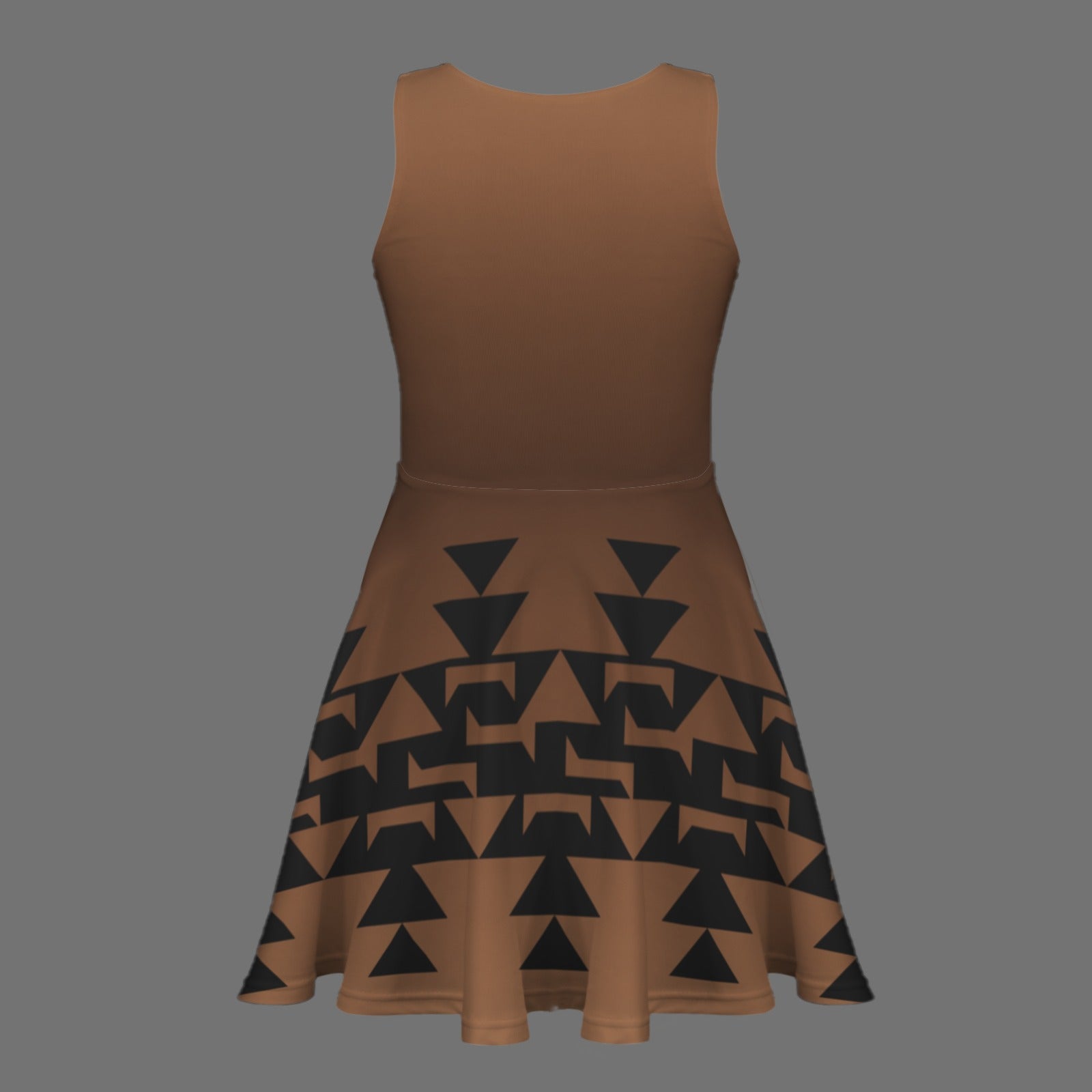 Brown Ombre Dress
