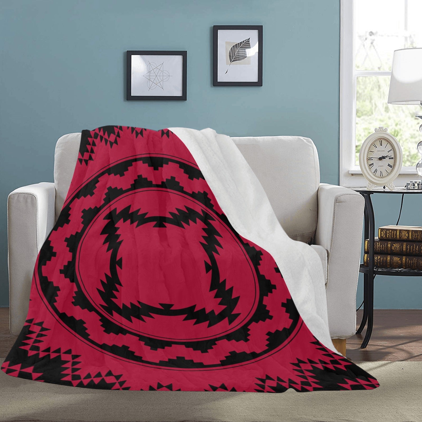 Red Circle Blanket