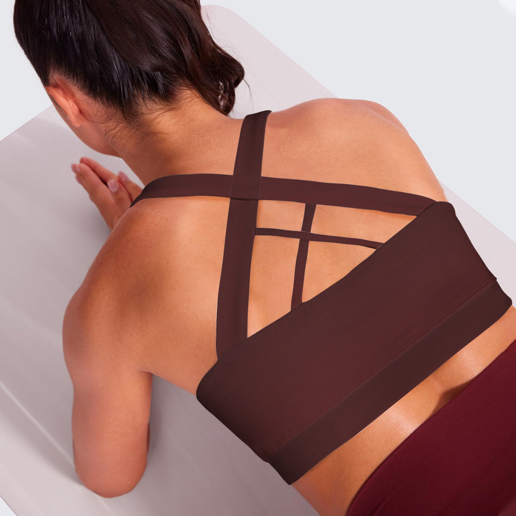 Crisscross Back Sports Bra