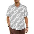 Gray Salmon Shirt