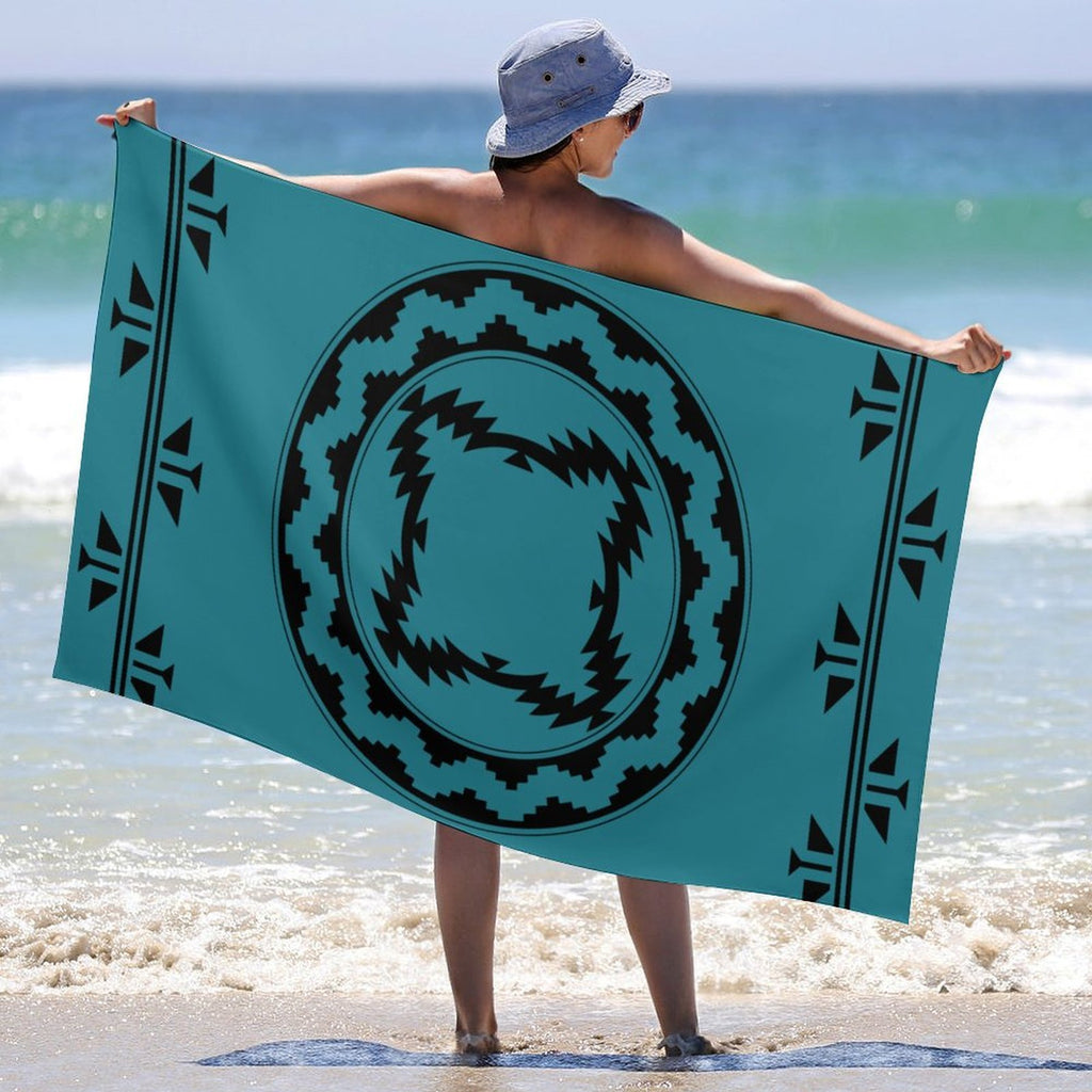 Teal Beach Towel