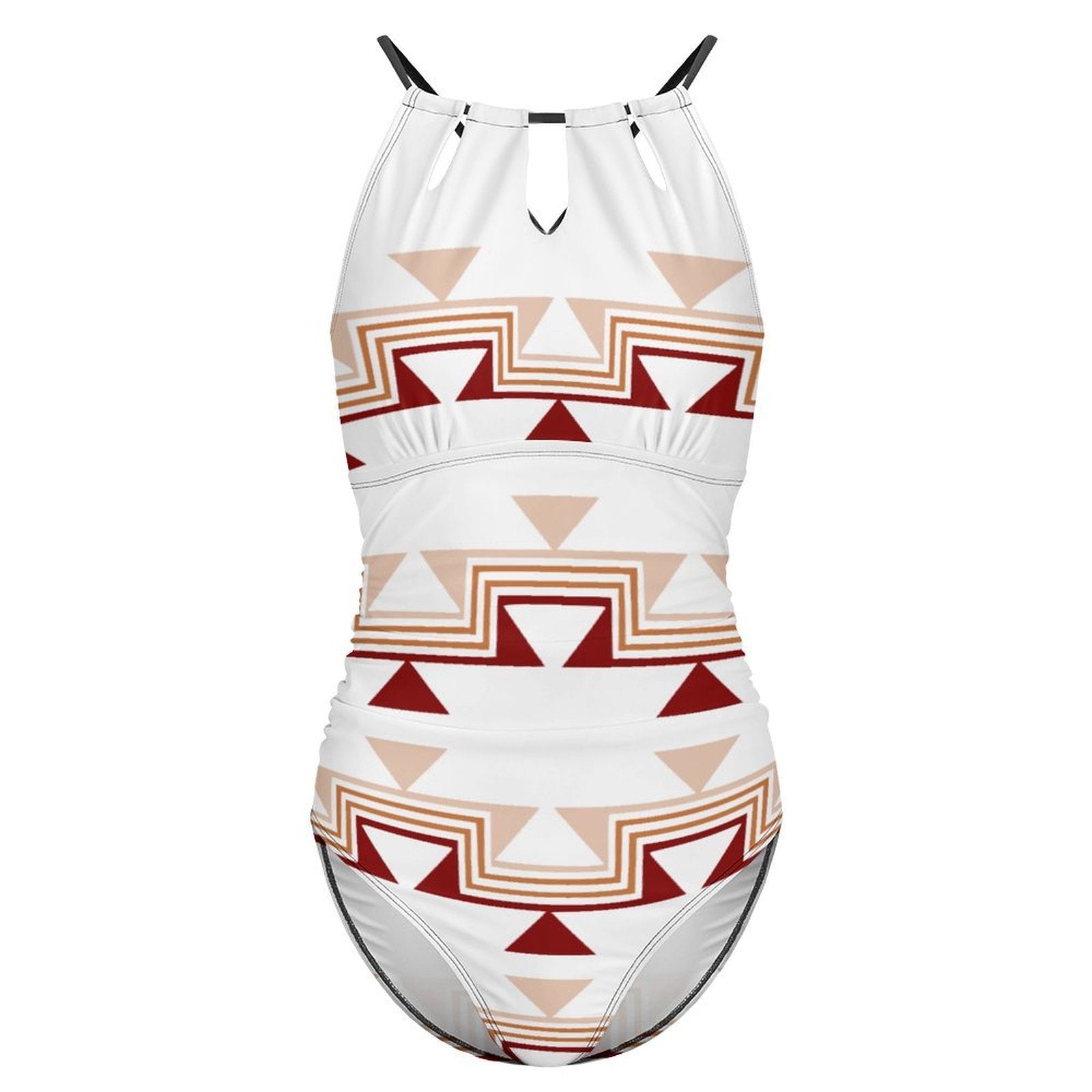 Tribal Keyhole Cutout One Piece