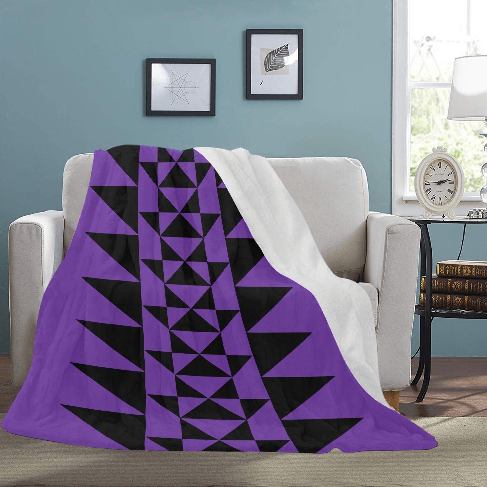 Purple Butterfly Blanket