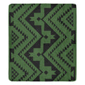 Green Tribal Blanket
