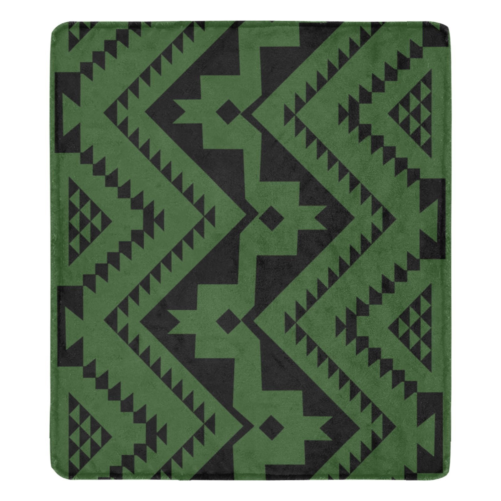 Green Tribal Blanket