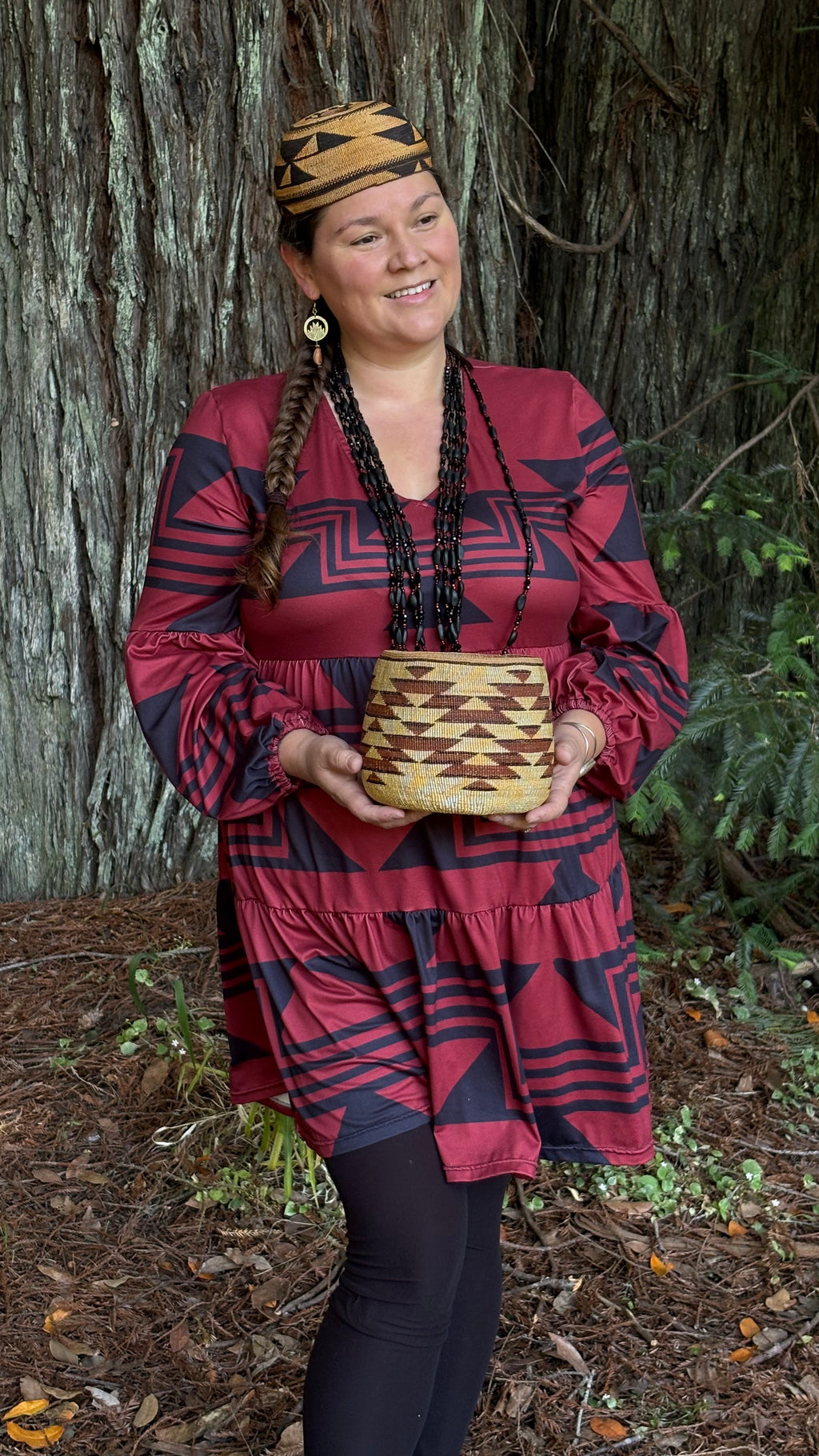 Long Sleeve Tribal dress