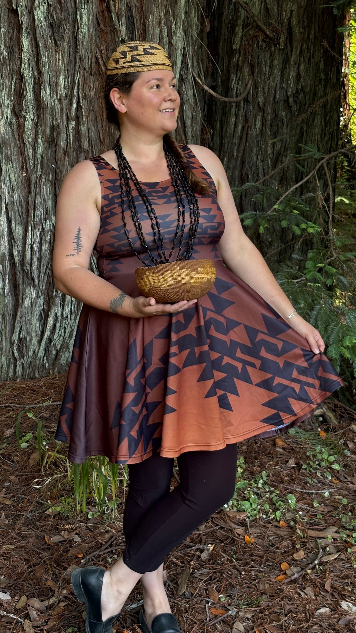 Brown Ombre Dress