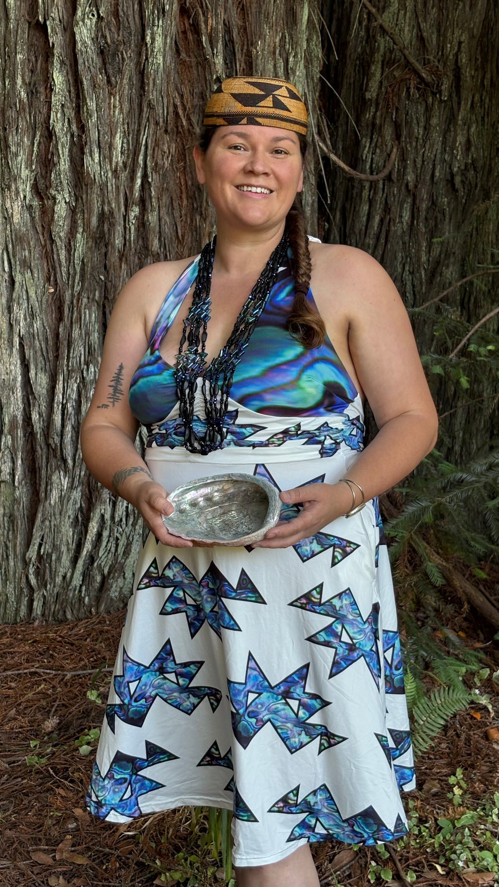 Abalone Butterfly Dress