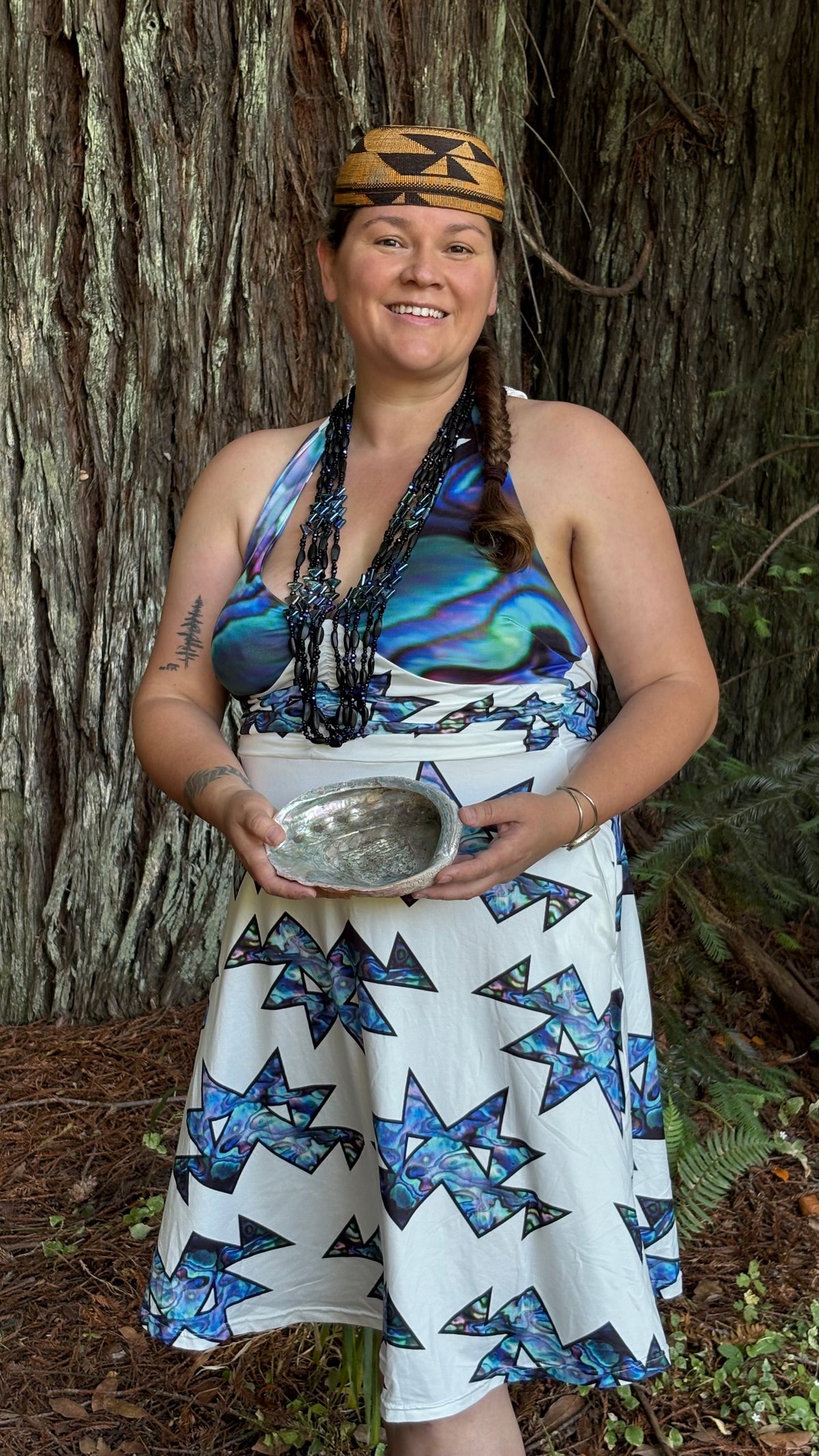 Abalone Butterfly Dress