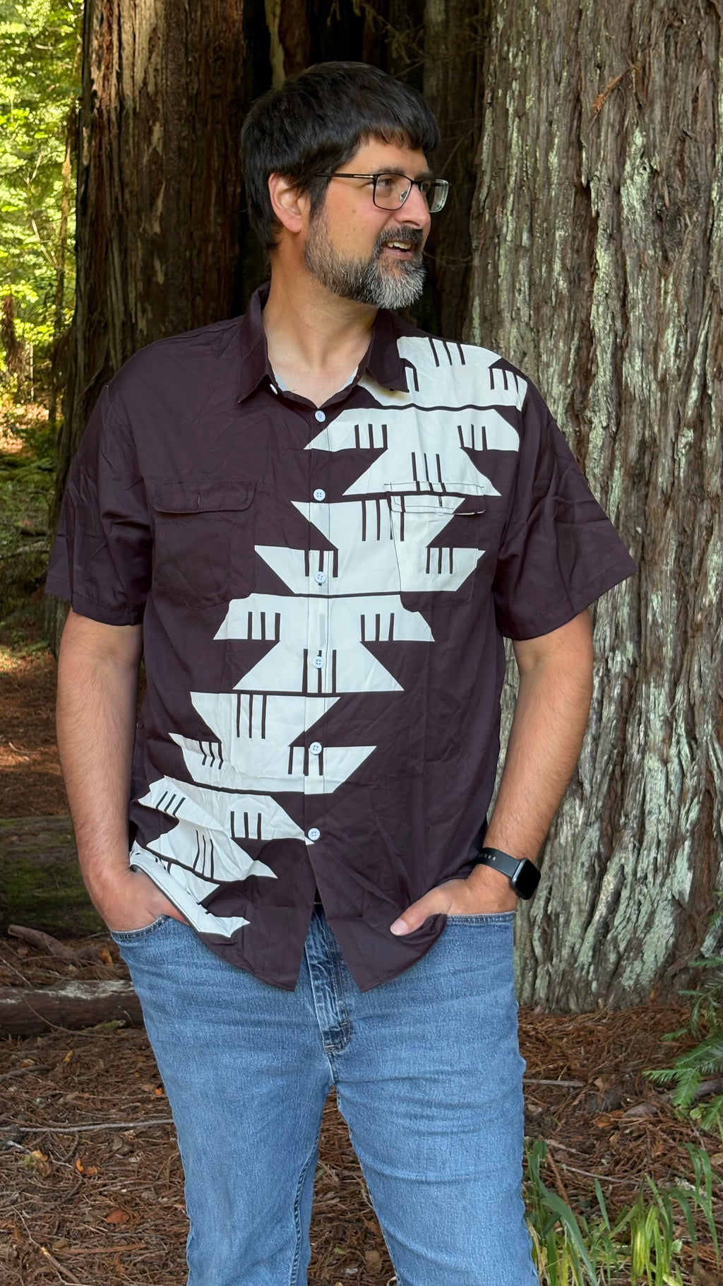 Black Elk Horn Men's Shirt