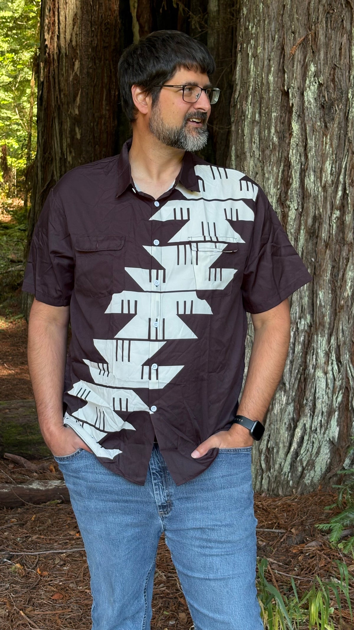 Black Elk Horn Men's Shirt