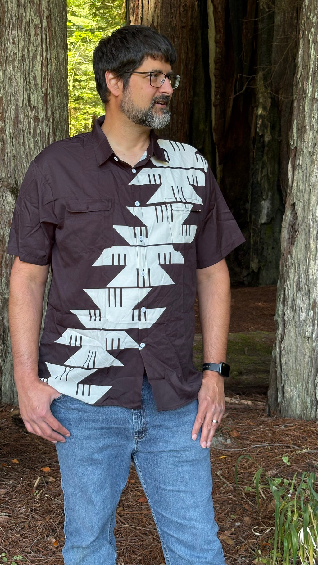 Black Elk Horn Men's Shirt
