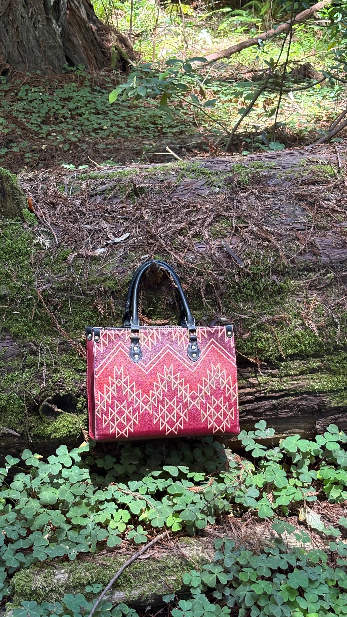 Maroon Tote Bag
