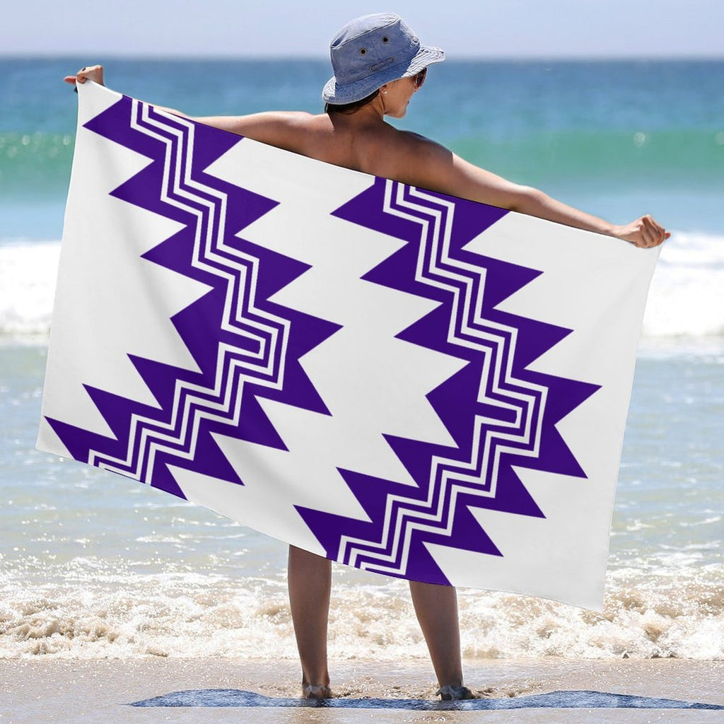 Purple Beach Towel