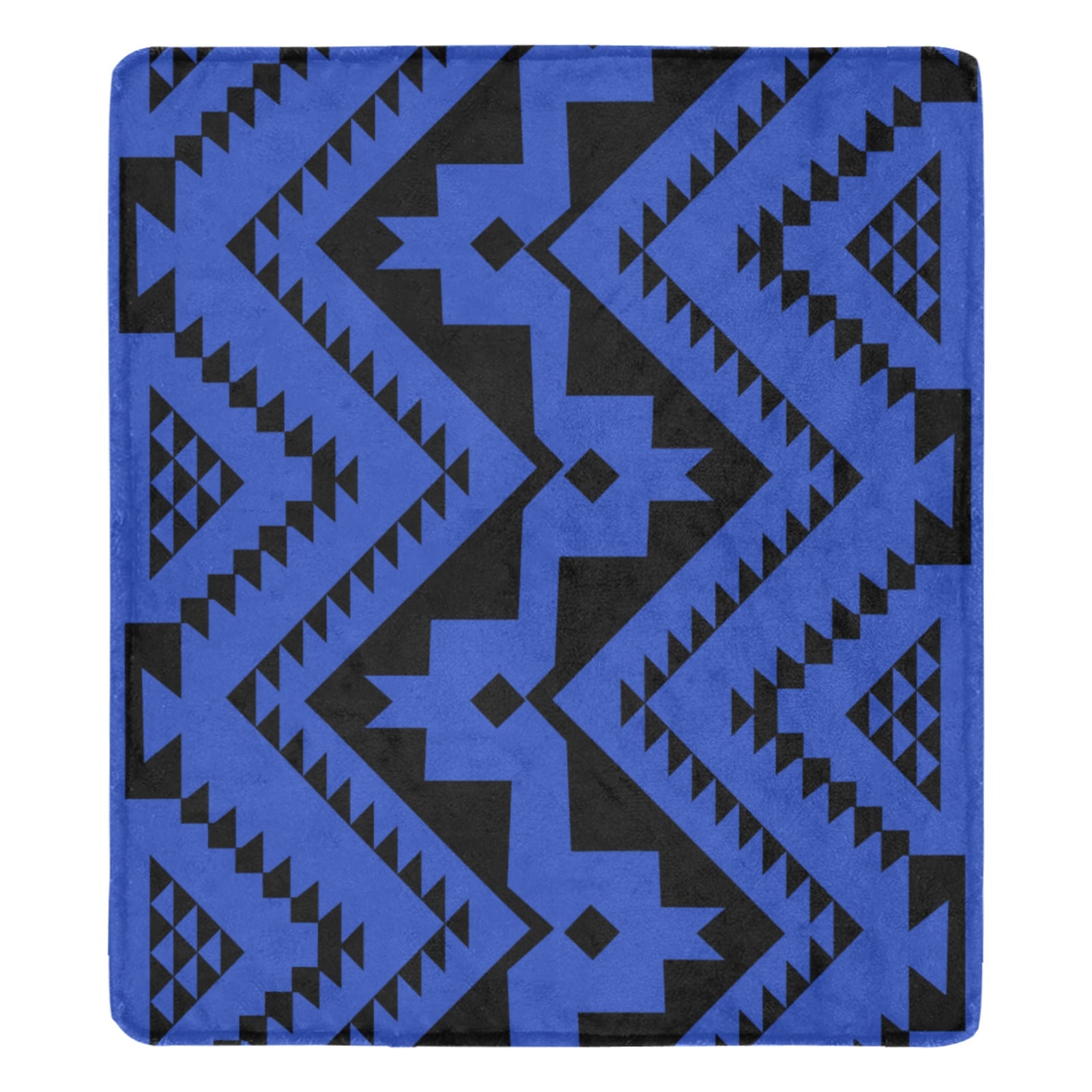 Blue Tribal Blanket