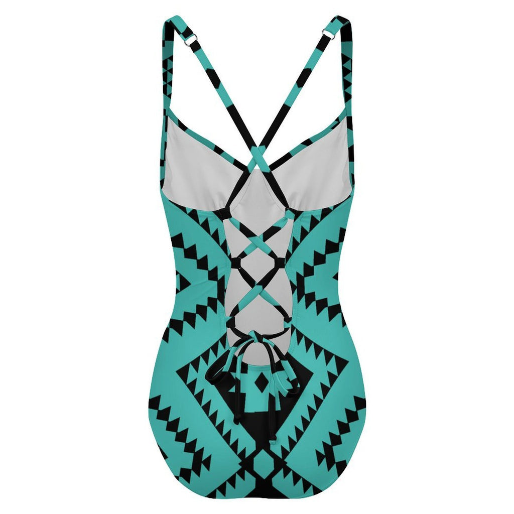 Push Up Tribal Swimsuit