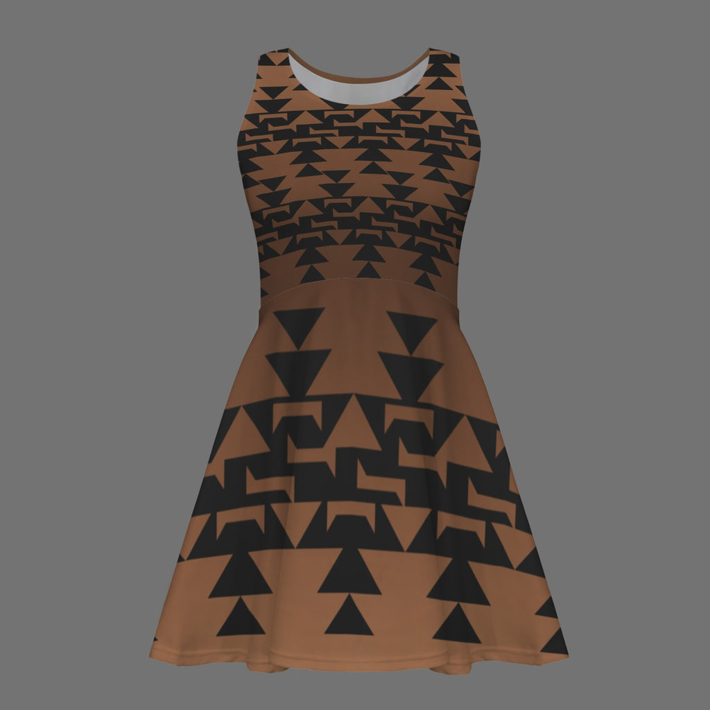Brown Ombre Dress