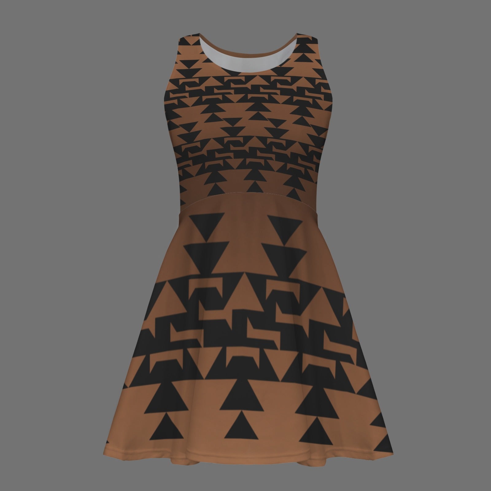 Brown Ombre Dress
