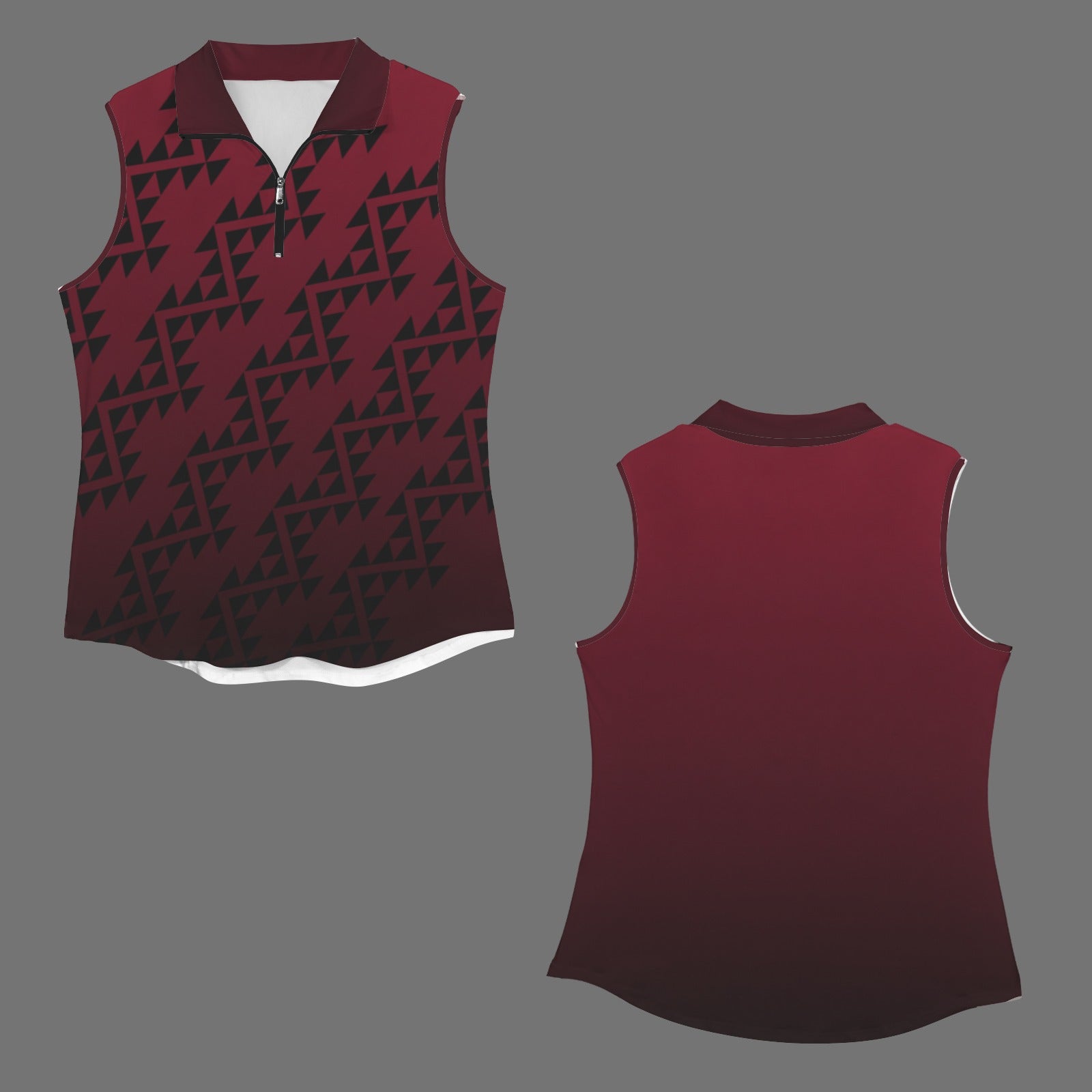 Maroon Ombre