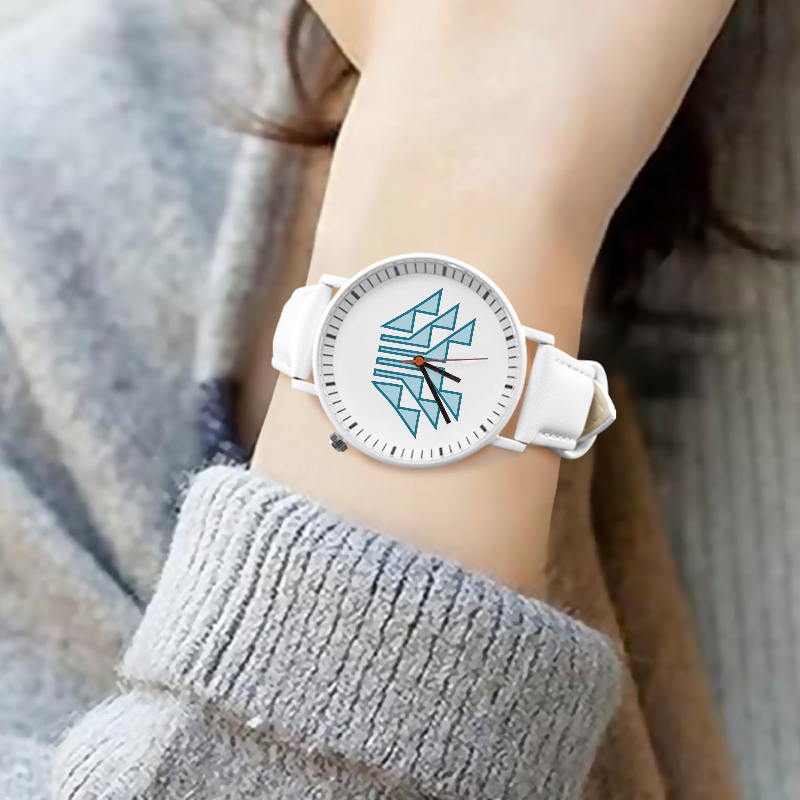 Leather Strap Watch
