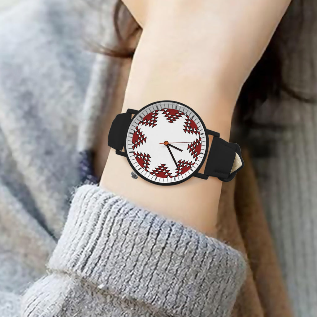 Tribal Design Circle Red