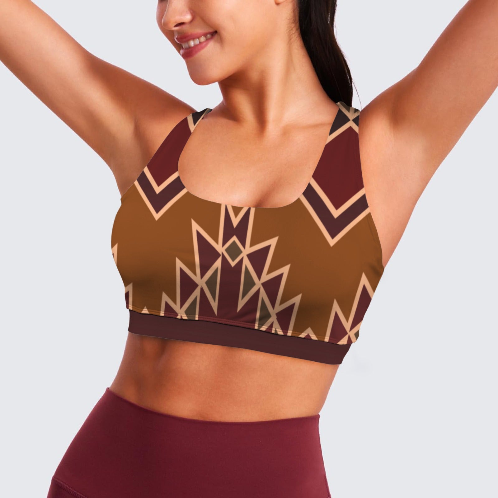 Crisscross Back Sports Bra