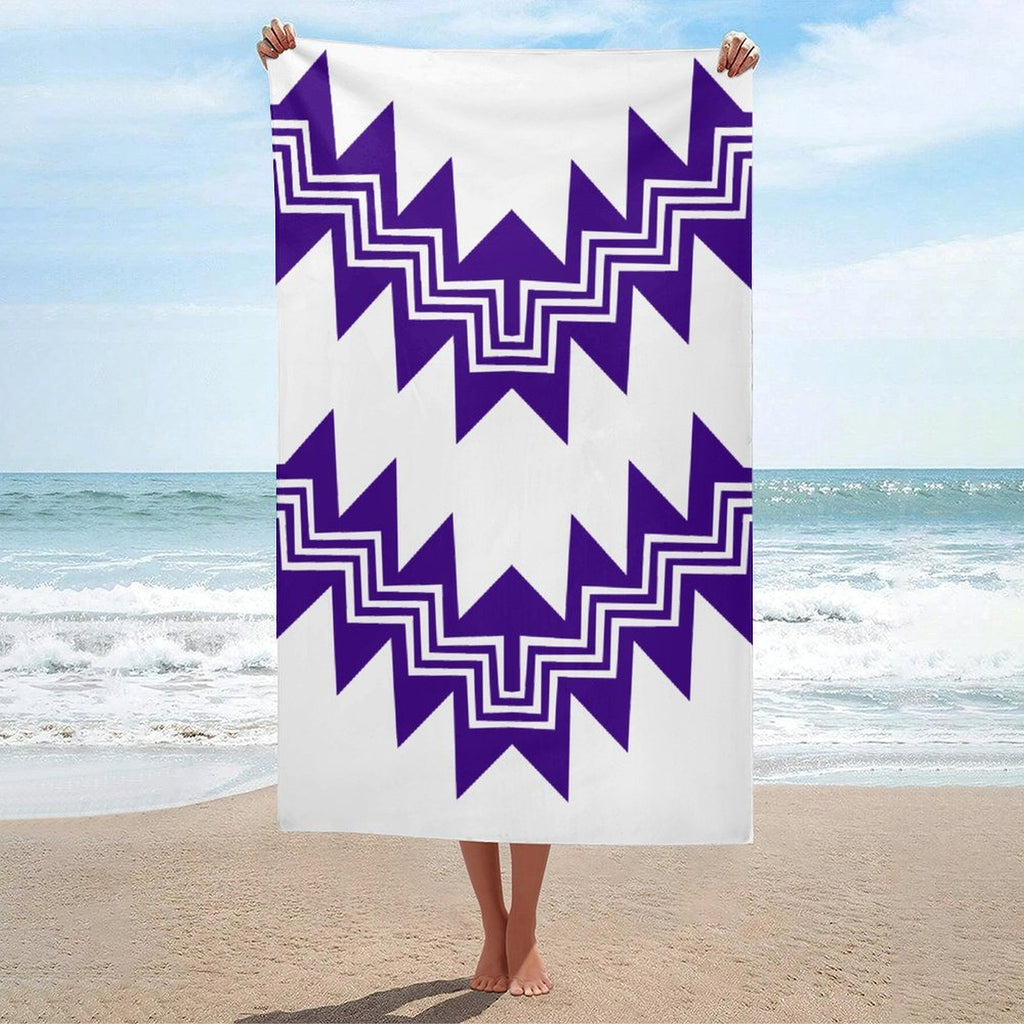 Purple Beach Towel